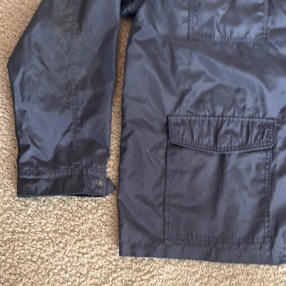 Merona Mens Military Field Jacket Water Resistant Utility Coat Navy Size XXL - Picture 6 of 8